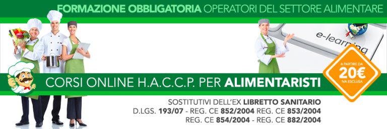 Corsi HACCP Online - Attestati Validi E Riconosciuti In Tutta Italia